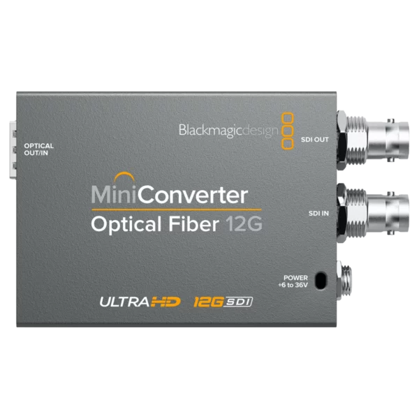 MINICONVERTER OPTICAL FIBER 12G